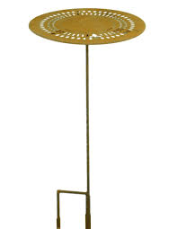Variable possibility to enjoy even small cozy corners in the garden with a cup of coffee or tea. Edelrost Gartenstecktisch Paris Mit Doppelfuss Hohe 76 Cm O 38 Cm