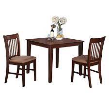 Our small dining table sets for 2 are great when you don't have much space but still want to dine in style and comfort. 3 Pc Small Kitchen Table Set Square Table And 2 Kitchen Dining Chairs Buy Online In India At Desertcart 46472013