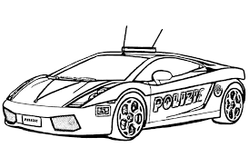 Polizei 2 Ausmalbild