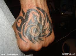 Even with just hand a mandala pattern, this is still a simple design with juts black and white. Tribal Tattoos For Men Hand Tattoo Designs Ideas