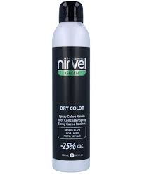 Explore hair styling hair spray and earn advantage card points on purchases. Nirvel Professional Tinting Hair Spray Dry Color Dark Brown 300ml Brown Buy From Azum Price Reviews Description Review