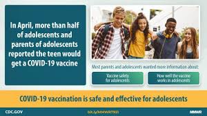 Here's what you need to know: Acceptability Of Adolescent Covid 19 Vaccination Among Adolescents And Parents Of Adolescents United States April 15 23 2021 Mmwr