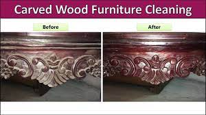 How To Clean Wood Furniture At Home Easy Diy Tips Tricks Youtube Cleaning Wood Furniture How To Clean Furniture Wood Carving Furniture