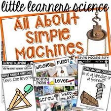 All About Simple Machines Science For Little Learners Simple Machines Simple Machines Activities Simple Machines Unit