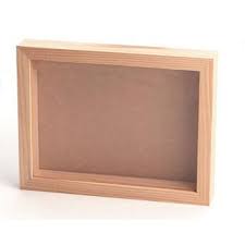 Unfinished Pine Shadowbox 8 X 11 Inches Wooden Shadow Box Wood Shadow Box Diy Shadow Box