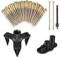 Kit de reparación de suelos chirriantes, kit de tornillos para la mayoría  de suelos de madera, elimina el ruido chirriante debajo de suelos ...