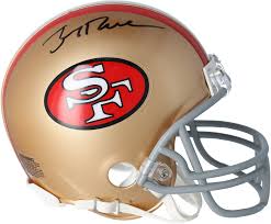 2404981_football helmet coloring page ultra pages arizona cardinals football. San Francisco 49ers Jerry Rice Autographed Throwback Mini Helmet Fanatics Authentic Certified Walmart Com Walmart Com