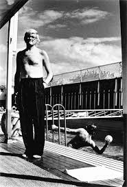 Newton Helmut David Hockney At The Piscine Royale Paris Salvador Dali At The Hotel Meurice Paris And Andy Warhol Paris Mutualart