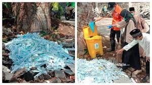 Sampah Medis Bekas Suntikan hingga Popok Berserakan di Malang ...