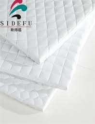 A mattress pad is a thin layer of padding made of cotton, wool, feather, synthetic fibers, latex, or memory foam. Hotel Quilted Thin Silicone Mattress Pad Manufacturers And Suppliers China Wholesale From Factory Sidefu Textile