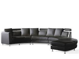 For a quality, stylish brown leather modular sofa set that will help you make the most of your living space, browse through the online selection of modular sofas at expand furniture. 7 Seater Curved Leather Modular Sofa Black Rotunde Beliani De