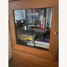 You can purchase a level at a hardware store, or you can download a levelling app on your smartphone. Room Board Cabinet Aptdeco