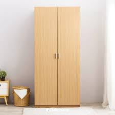Jual Heim Studio Moku Lemari Pakaian 2 Pintu Cokelat Dekoruma Com C
