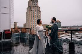 Three Region Photography Durham Wedding Photographer Courthouse Wedding Downtown Wedding Skyline Wedding
