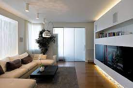 Elegant Moscow Interior Apartment Decoration By Alexey Nikolashin Attractive Living Room In Apartment Moscow With Wooden Decoration Interieure Design Moderne