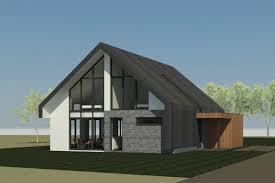 Projecten Architectenbureau Zwolle Al Architectuur Chalet Contemporain Bardage Facade Maison