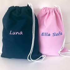 Sportbeutel Turnbeutel Mit Namen Bags Drawstring Backpack Laundry Bag