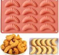 Amazon.com: Fchil Mini Half Moon Silicone Molds for Cookie ...