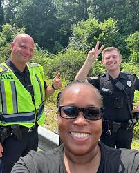 Thank you to the wonderful officers that helped us as we were stranded