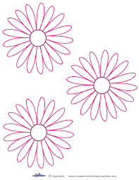 You may use these stencils as part of handmade crafts that are to be sold at craft shows. Free Printable Small Flower Template Simple Flower Coloring Page Cute Flower Free Printable Seaweed Template Inspirational Stingray Pattern Use The Photo Abdul Dunkley