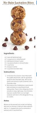 No Bake Lactation Bites Recipe Breastfeeding Snacks Food Breastfeeding Foods
