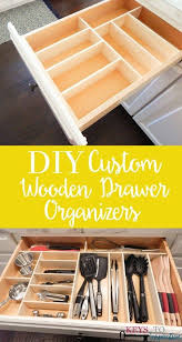 A wide variety of drawer dividers wood options are available to you, such as 2. Diy Custom Wooden Drawer Organizers Christene Holder Wooden Drawer Organizer Wooden Drawers Kitchen Drawers