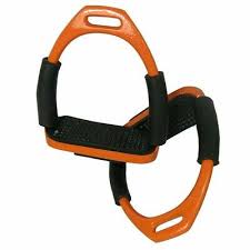 Flexi's classic retractable cord dog leash is durably built in germany with a comfortable ergonomic grip and a convenient brake button, so you can even though the leash is strong and sturdy, it's also light, making it extra comfortable for you. Flexi Safety Stirrups Horse Riding Bendy Irons Stainless Steel Orange Amidale Sporting Goods Alfarben Outdoor Sports