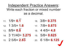 We divide now 3 by 5 what we write down as 3/5 and we get 0.6. Today S Subject Is Decimals And Fractions Ppt Download