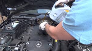 How To Service A Mercedes Benz C Class C180 W204 Year 2012 Youtube
