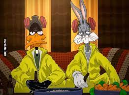 What S Up Doc Funny Art Breaking Bad Daffy Duck