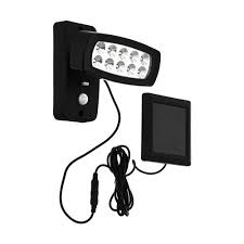 Add to cart add to my list. Palizzi Ip44 Black Outdoor Led Solar Sensor Light 98187 The Lighting Superstore