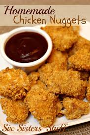 Homemade Chicken Nuggets Recipe Homemade Chicken Nuggets Food Recipes Cooking Recipes