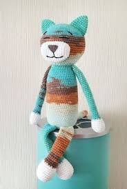 Amigurumi Buyuk Boy Kedi Yapimi Tarifi Mimuu Com Tig Desenleri Orme Olmayan Desenler Tig Isleri