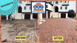 Imagine welcoming your guest to a cluttered one, or worse, one with a design screaming 1990s all over it. Brick Pavers Installer Tampa Fl Abc Pavers Paver Driveways Walkways