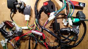 It shows the parts of the circuit as streamlined forms and also the. Exploring The Wiring Loom Of A Chinese Quad Scooter Youtube