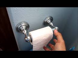 The endless debate on how to put your toilet paper on the roll is officially settled. Toilet Paper Holder Installation Video Youtube