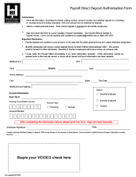 (splits can only be done as a dollar amount, not. Direct Deposit Authorization Form Fill Out And Sign Printable Pdf Template Signnow