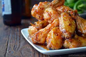 Crispy Baked Orange Chicken Wings Baked Orange Chicken Wing Recipes Chicken Wing Recipes