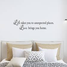 When you learn, you gain more awareness through the process, and you know what pitfalls to look for as you get ready to transition to the next level. Vwaq Life Takes You Unexpected Places Love Brings You Home Matte Black Vinyl Wall Decal Quote 6 H X 22 Walmart Com Walmart Com