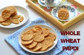 Convert bread recipes to 100 percent whole wheat (or whole grain) by adding 2 tsp. Jyoti S Pages Whole Wheat Papdi Fried Recipe How To Make Whole Wheat Papdi