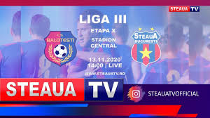 Steaua bucharest could lose their name and place in league. C S BaloteÈ™ti Steaua BucureÈ™ti Liga Iii Youtube