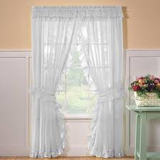 priscilla panel pair with attached valance