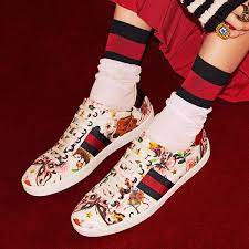 Gucci Garden Exclusive Ace Sneaker Gucci Sneakers Outfit Gucci Ace Sneakers Floral Print Shoes