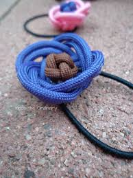 Paracord Rose Hair Ties Paracord Diy Paracord Paracord Bracelets