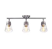 GLOBE Electric 64000045 24" 3-Light Track Lighting, Pewter ...