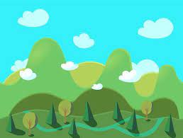 Cartoon Nature Landscape Nature Wallpaper Cartoon Art Pictures