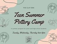 Teen Pottery Summer Camp