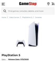 Disfunko On Twitter Preorder Now Ps5 At Gamestop Https T Co Sc5dwrzxtf