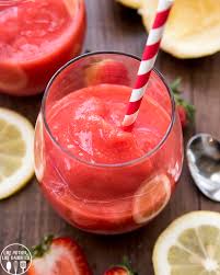 Muddle strawberries and lime wedge together. Frozen Strawberry Lemonade Like Mother Like Daughter