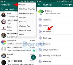 With yowhatsapp's latest version you will be able to send text messages, call each other, share files and enjoy all the features of whatsapp. Download Whatsapp Tema Iphone Mod Apk Android Based Rc Yowa Terbaru 2019 Boredtekno Com